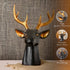 Royal Reindeer Head with Copper Horns - The Earth Store - home decor